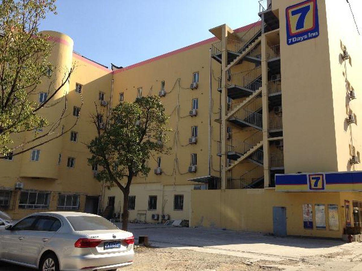 7Days Inn Shanghai Pudong New International Expo Centre Exterior foto
